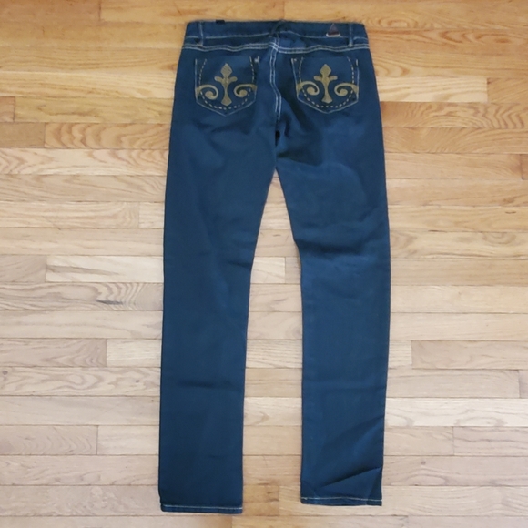 Bianco Dark Skinny Jeans - Picture 5 of 13